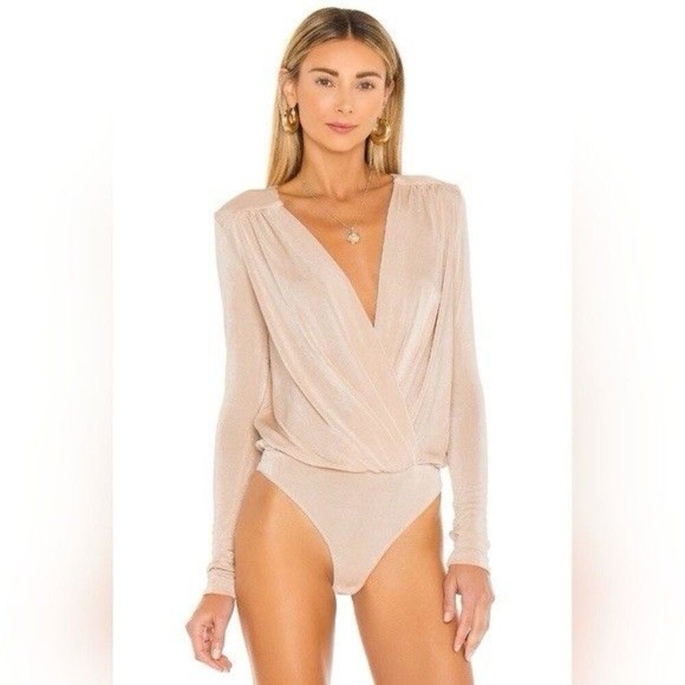 Free People x REVOLVE Turnt Bodysuit Blossom Pearl Size Small NWT